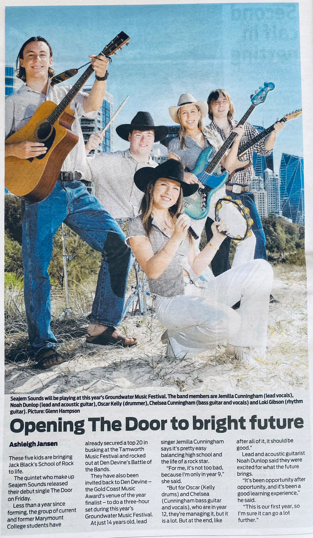 Article Gold Coast Bulletin